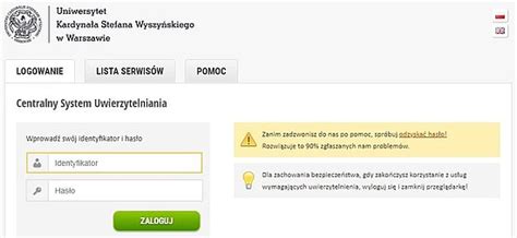 poczta.uwm|Logowanie – Centralny System Uwierzytelniania .